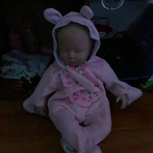 Reborn silicone full body baby girl